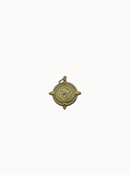 Equestrian Medallion Charm