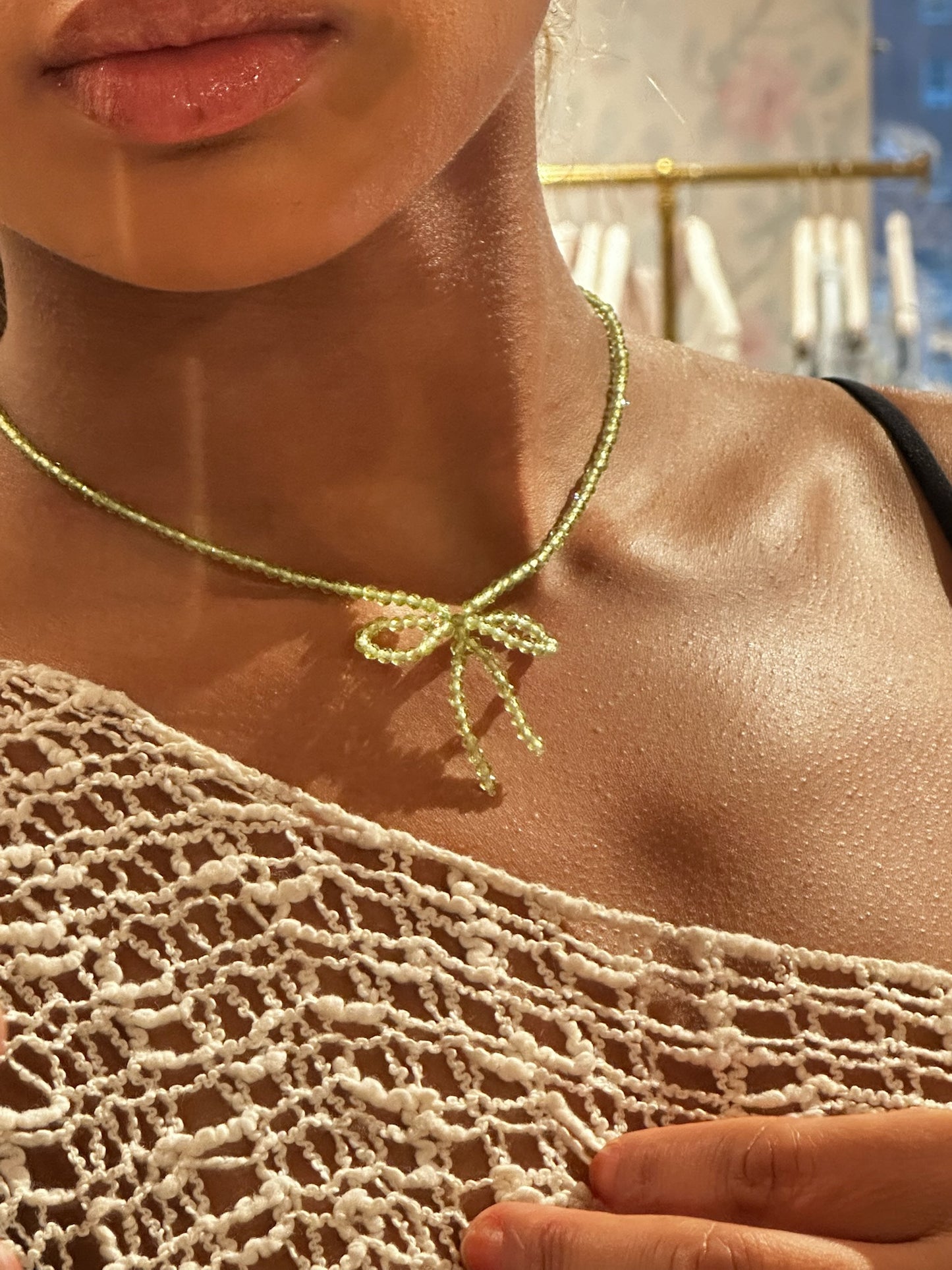 Victoria Bow Necklace